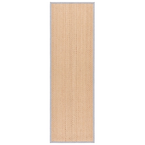 Safavieh Natural Fiber 2'-6&quot x 8'-0&quot Jute Power Loomed Rug in Natural / Brown