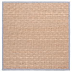 Safavieh Natural Fiber 6'-0&quot x 6'-0&quot Jute Power Loomed Rug in Natural / Brown