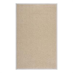 Safavieh NapaFauxSisal 100 5'-0&quotx8'-0&quotPolypropylenePowerLoomedRuginNatural/Ivory