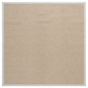 Safavieh NapaFauxSisal 100 6'-0&quotx6'-0&quotPolypropylenePowerLoomedRuginNatural/Ivory