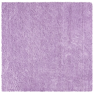Safavieh Shag 9'-0&quot x 9'-0&quot Polypropylene Power Loomed Rug in Lilac