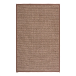 Safavieh NapaFauxSisal 100 5'-0&quotx8'-0&quotPolypropylenePowerLoomedRuginNatural/Brown