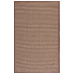Safavieh NapaFauxSisal 100 6'-0&quotx9'-0&quotPolypropylenePowerLoomedRuginNatural/Brown