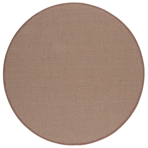 Safavieh NapaFauxSisal 100 6'-0&quotx6'-0&quotPolypropylenePowerLoomedRuginNatural/Brown