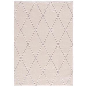 Safavieh Revive 6'-7&quot x 9'-0&quot Polyester Power Loomed Rug in Beige