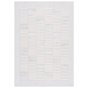 Safavieh Veranda 5'-3&quot x 7'-6&quot Polyester Power Loomed Rug in Ivory / Beige