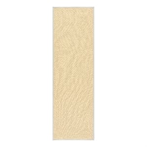Safavieh NapaFauxSisal 100 2'-6&quotx8'-0&quotPolypropylenePowerLoomedRuginNatural/Ivory