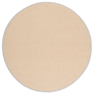 Safavieh NapaFauxSisal 100 6'-0&quotx6'-0&quotPolypropylenePowerLoomedRuginNatural/Ivory