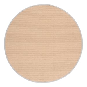 Safavieh NapaFauxSisal 100 6'-0&quotx6'-0&quotPolypropylenePowerLoomedRuginNatural/Beige