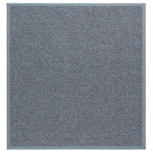 Safavieh NapaFauxSisal100 6'-0&quotx6'-0&quotPolypropylenePowerLoomedRuginSlate/Charcoal