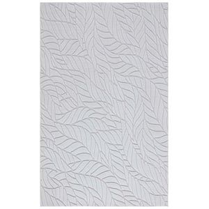 Safavieh Versailles 8'-0&quot x 10'-0&quot Polyester Power Loomed Rug in Gray