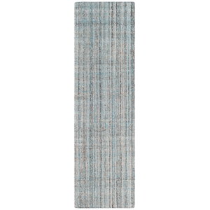 Safavieh Abstract 2'-3&quot x 8'-0&quot Polyester Hand Tufted Rug in Blue/Multi-Color