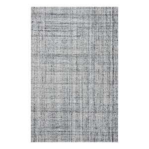 Safavieh Abstract 5'-0&quot x 8'-0&quot Polyester and Wool Hand Tufted Rug in Gray/Black