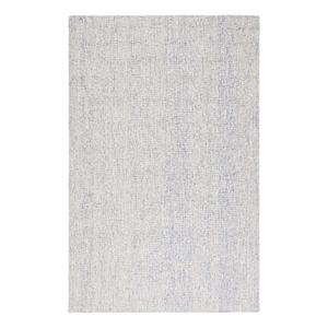 Safavieh Abstract 5'-0&quot x 8'-0&quot Wool Hand Tufted Rug in Ivory / Blue