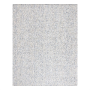 Safavieh Abstract 8'-0&quot x 10'-0&quot Wool Hand Tufted Rug in Ivory / Blue