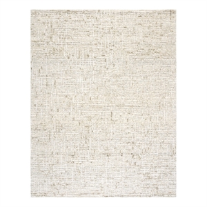 Safavieh Abstract 8'-0&quot x 10'-0&quot Wool and Cotton Hand Tufted Rug in Gray / Sage