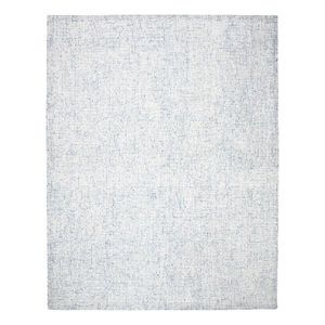 Safavieh Abstract 6'-0&quot x 9'-0&quot Wool Hand Tufted Rug in Ivory / Blue