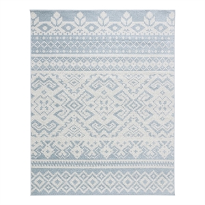 Safavieh Adirondack6'-0&quotx9'-0&quotJute and Polyester Power Loomed Rug in Slate/Ivory