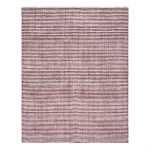 Safavieh Abstract 8'-0&quot x 10'-0&quot Wool Hand Tufted Rug in Red / Ivory