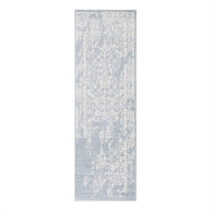 Safavieh Adirondack2'-6&quotx8'-0&quotJute and Polyester Power Loomed Rug in Slate/Ivory