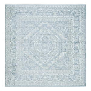 Safavieh Adirondack 10'-0&quot x 10'-0&quot Jute Power Loomed Rug in Slate/Ivory