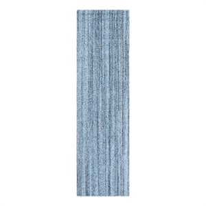 Safavieh Abstract 2'-3&quot x 8'-0&quot Wool Hand Tufted Rug in Gray