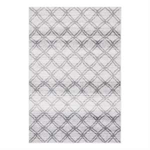 Safavieh Adirondack 2'-6&quot x 4'-0&quot Jute Power Loomed Rug in Silver / Charcoal