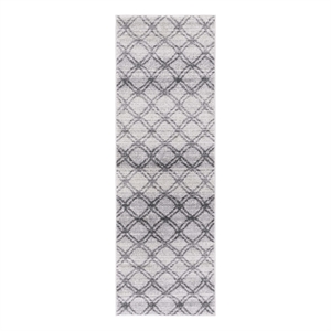 Safavieh Adirondack 2'-6&quot x 6'-0&quot Jute Power Loomed Rug in Silver / Charcoal