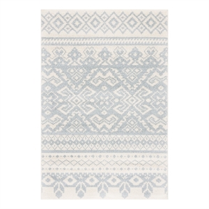 Safavieh Adirondack2'-6&quotx4'-0&quotJute and Polyester Power Loomed Rug in Ivory/Slate