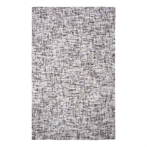 Safavieh Abstract 8'-0&quot x 10'-0&quot Wool Hand Tufted Rug in Gray / Beige