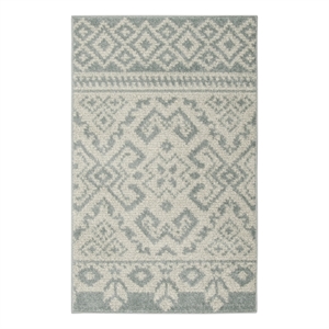 Safavieh Adirondack2'-6&quotx4'-0&quotJute and Polyester Power Loomed Rug in Slate/Ivory