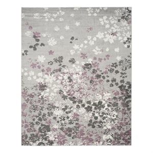 Safavieh Adirondack 11'-0&quot x 15'-0&quot Jute Power Loomed Rug in Light Gray / Purple