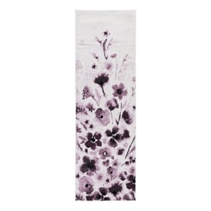 Safavieh Adirondack 2'-6&quot x 6'-0&quot Jute Power Loomed Rug in Ivory/Purple