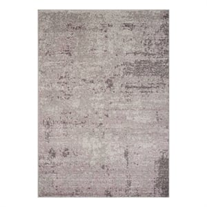 Safavieh Adirondack 6'-0&quot x 9'-0&quot Jute Power Loomed Rug in Light Gray/ Purple