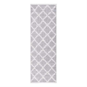Safavieh Adirondack 2'-6&quot x 6'-0&quot Jute Power Loomed Rug in Silver/Ivory