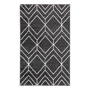 Safavieh Adirondack3'-0&quotx5'-0&quotJute and Polyester Power Loomed Rug in Brown/Ivory