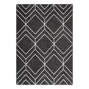 Safavieh Adirondack5'-1&quotx7'-6&quotJute and Polyester Power Loomed Rug in Brown/Ivory