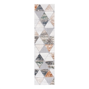 Safavieh Alenia 100 2'-0&quotx8'-0&quotPolyester and Jute Power Loomed Rug in Gray/Beige