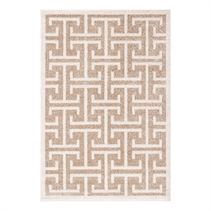 Safavieh Amherst 4'-0&quot x 6'-0&quot Power Loomed Rug in Wheat / Beige