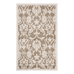 Safavieh Amherst 2'-6&quot x 4'-0&quot Power Loomed Rug in Wheat / Beige