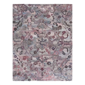 Safavieh Anatolia 8'-0&quot x 10'-0&quot Polyester Hand Tufted Rug in Brown / Pink