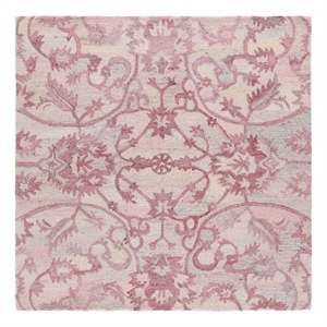Safavieh Anatolia 6'-0&quot x 6'-0&quot Polyester Hand Tufted Rug in Pink