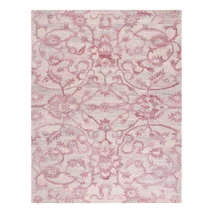 Safavieh Anatolia 8'-0&quot x 10'-0&quot Polyester Hand Tufted Rug in Pink
