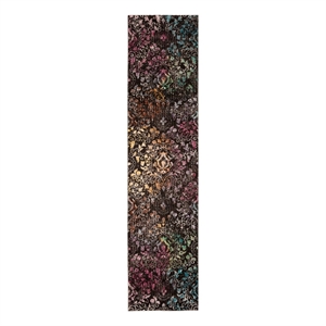 Safavieh Aria 2'-0&quot x 8'-0&quot Power Loomed Rug in Brown / Multi-Color