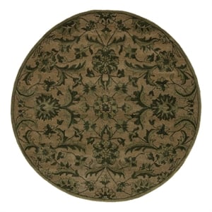 Safavieh Antiquity 6'-0&quot x 6'-0&quot Wool Hand Tufted Rug in Olive / Green