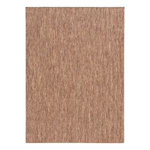Safavieh Beach House 8'-0&quot x 10'-0&quot Polyester Power Loomed Rug in Brown