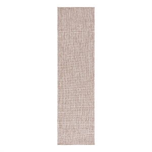 Safavieh Beach House 2'-2&quot x 6'-0&quot Polyester Power Loomed Rug in Beige