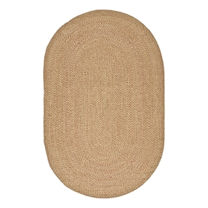 Safavieh Braided 3'-0&quot x 5'-0&quot Cotton Hand Woven Rug in Multi-Color