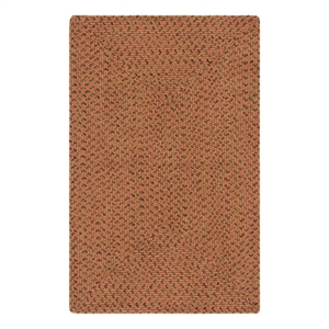 Safavieh Braided 2'-6&quot x 4'-0&quot Cotton Hand Woven Rug in Multi-Color