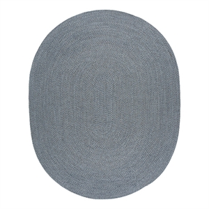 Safavieh Braided 8'-0&quot x 10'-0&quot Cotton Hand Woven Rug in Multi-Color